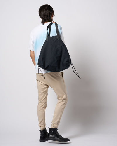 vintage drawstring tote bag