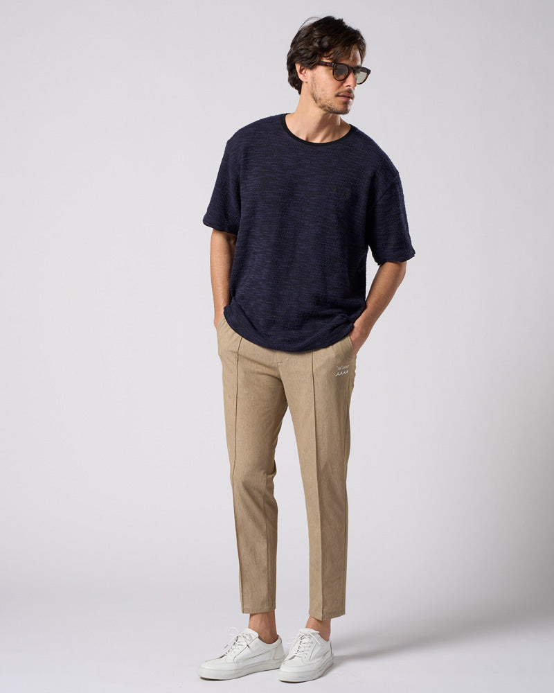 【muta × wjk】smart pin-tuck slacks