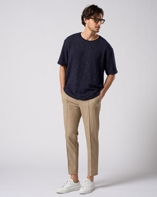 【muta × wjk】smart pin-tuck slacks