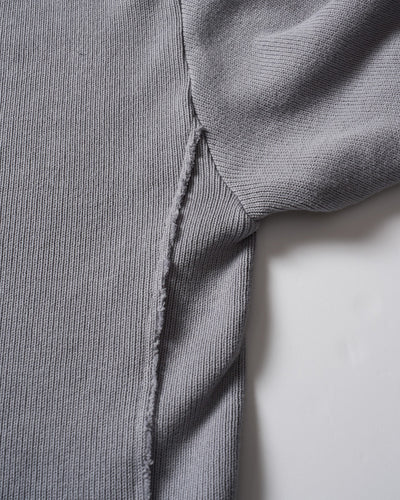 quarter-knit key neck H/S