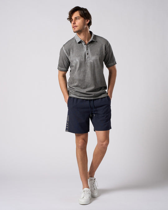 bandana print panel shorts