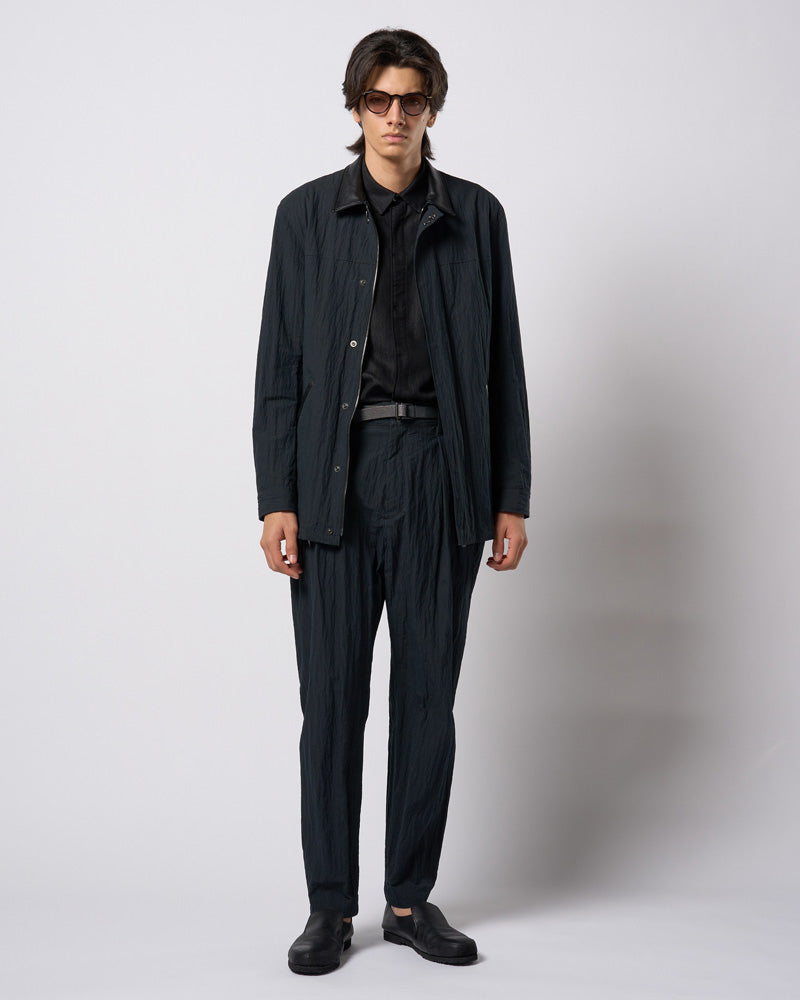 wide tapered slacks