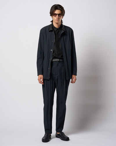 wide tapered slacks