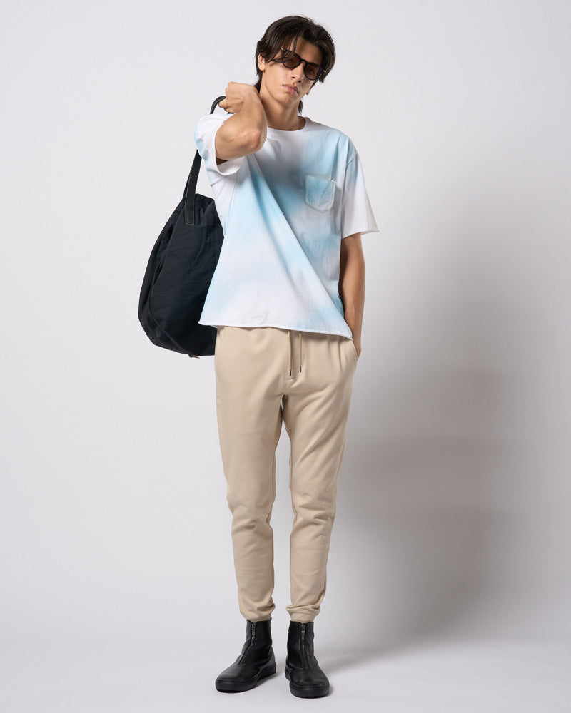 spray dye leather pocket-T