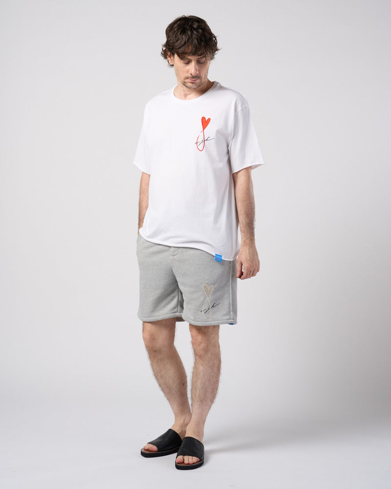 【Maison Honoré Paris × wjk】heart fish dry french terry shorts