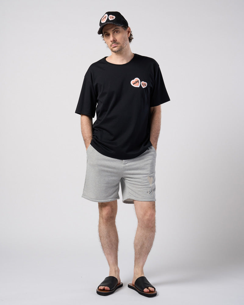 【Maison Honoré Paris × wjk】2-heart patch cool touch S/S
