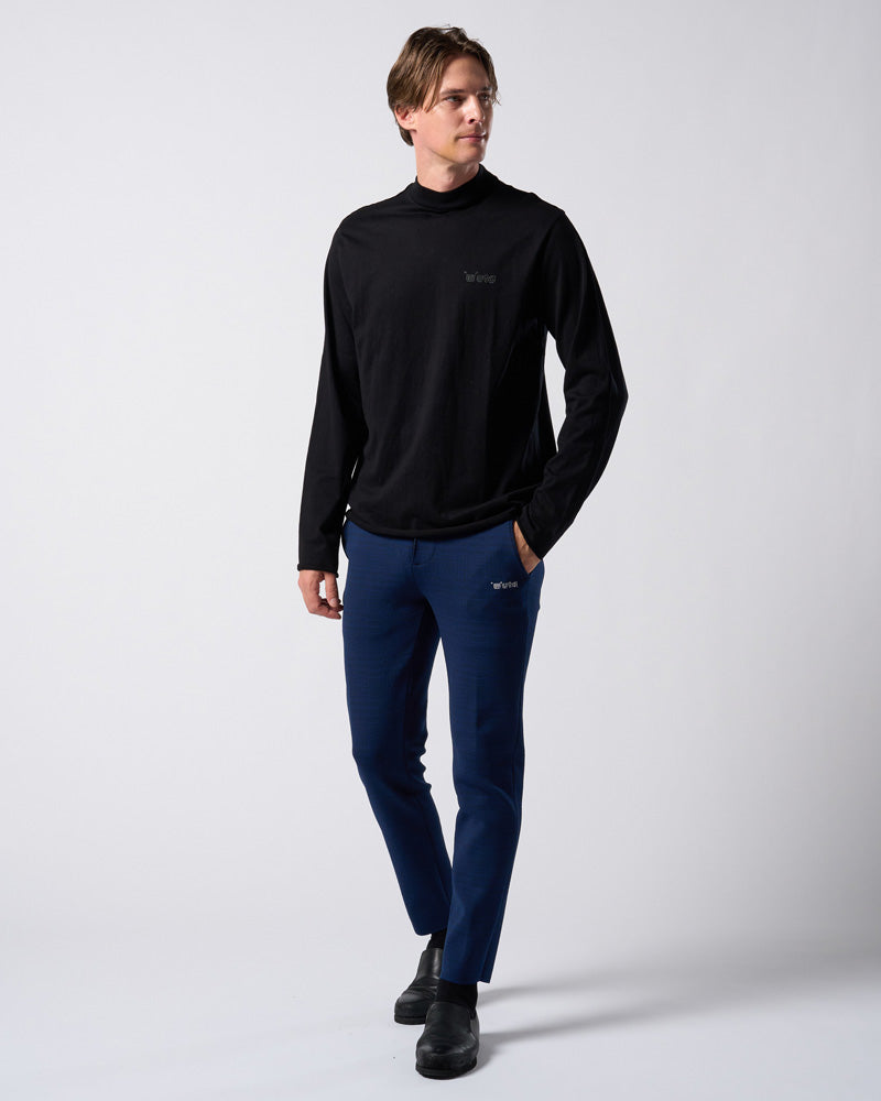 【muta × wjk】function knit easy slacks(jacquard check)