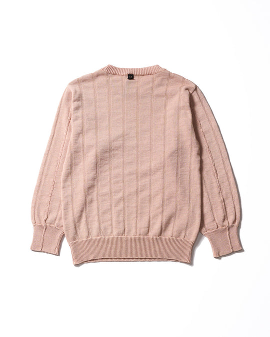 GIMA stripe knit pull-over