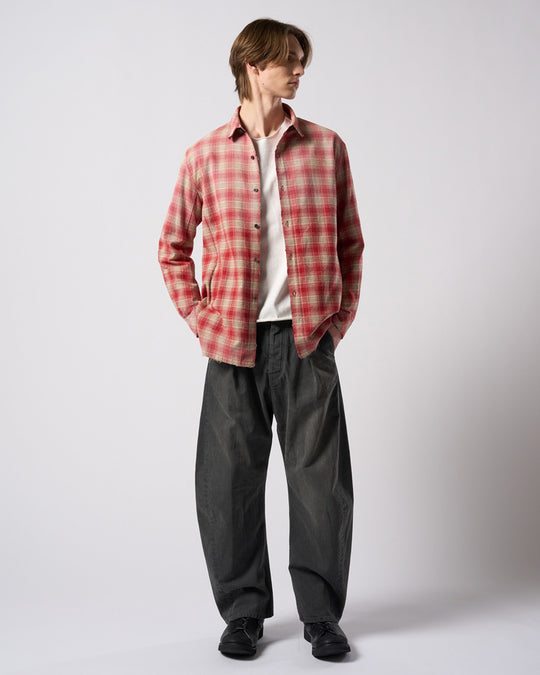 tight jersey cut-off L/S
