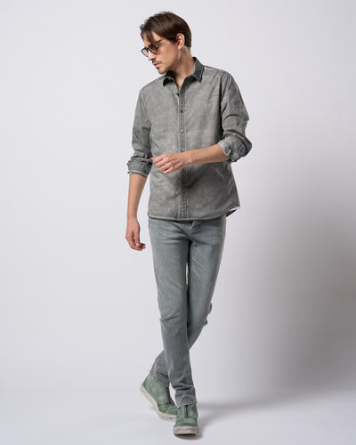 dyed regular shirt