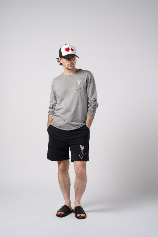 【Maison Honoré Paris × wjk】heart fish cut-off L/S