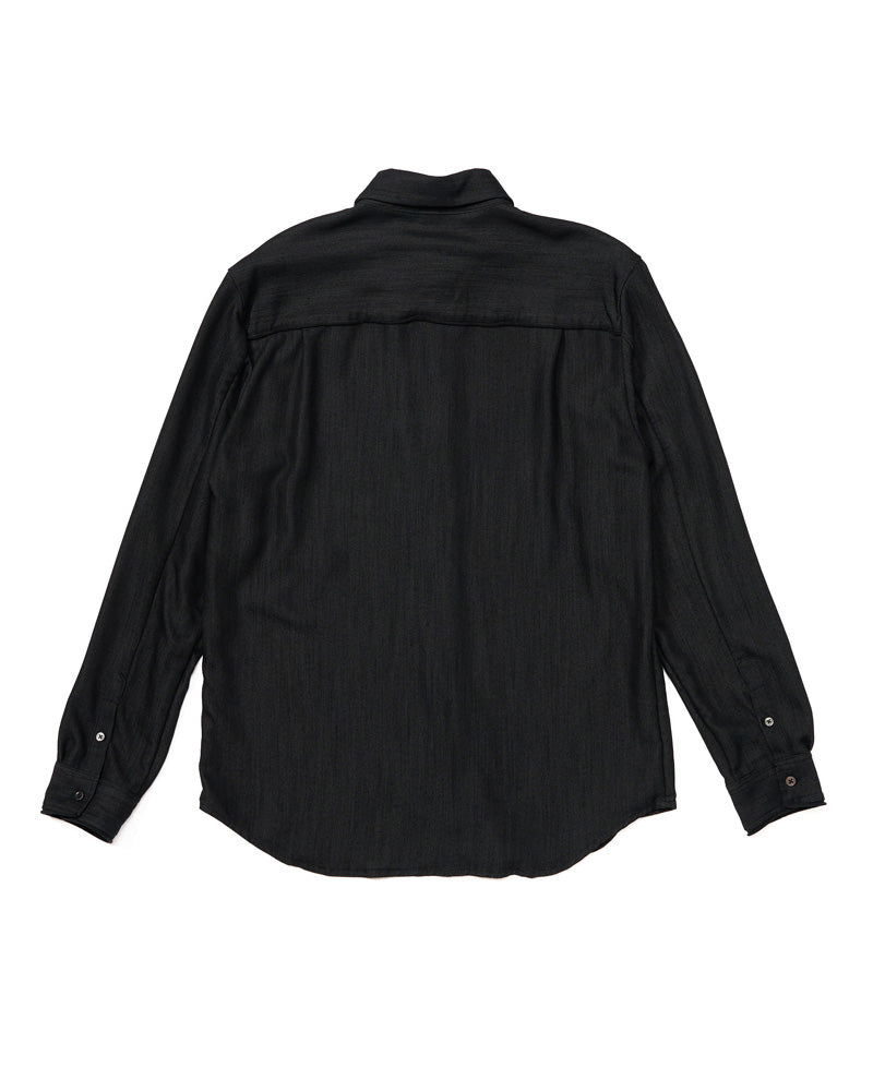 fly front shirt