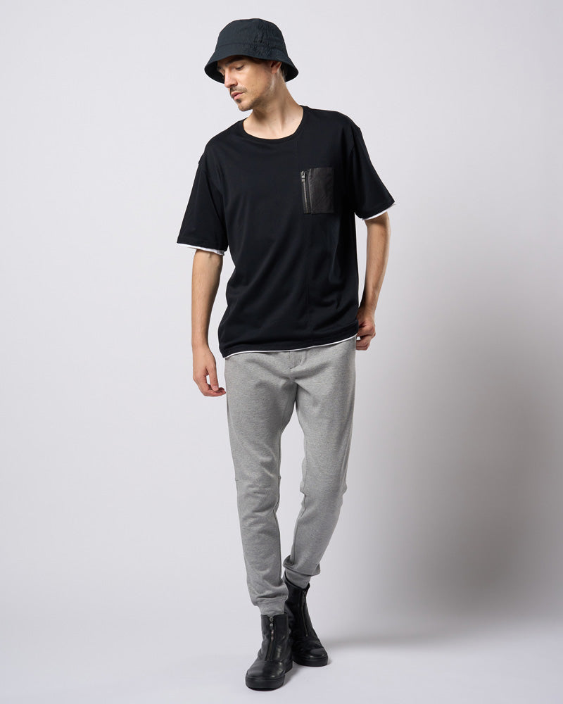 cool touch zip-pocket S/S