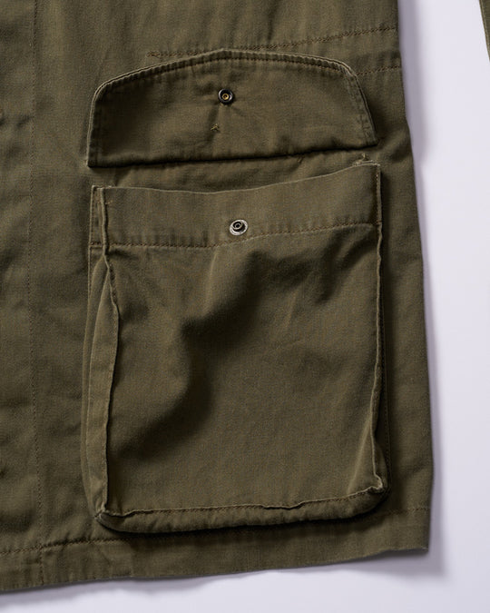 sulfur dyed M47 shirt jacket