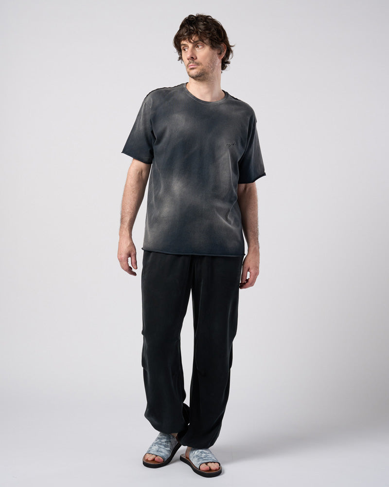 cupro vintage knee tuck easy pants