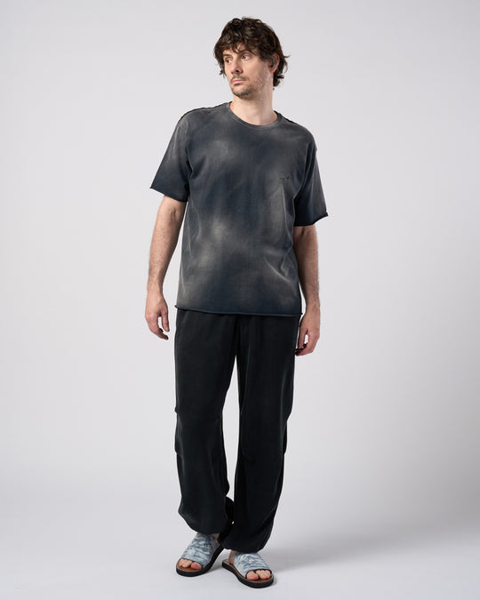 cupro vintage knee tuck easy pants