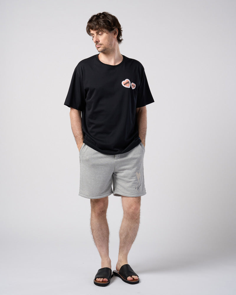 【Maison Honoré Paris × wjk】heart fish dry french terry shorts