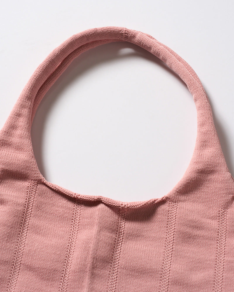 stripe knit bag