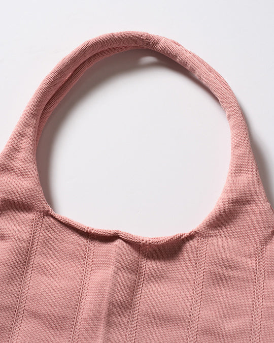 stripe knit bag
