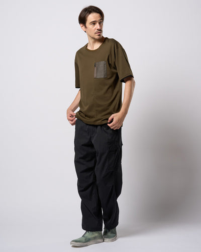 cool touch zip-pocket S/S