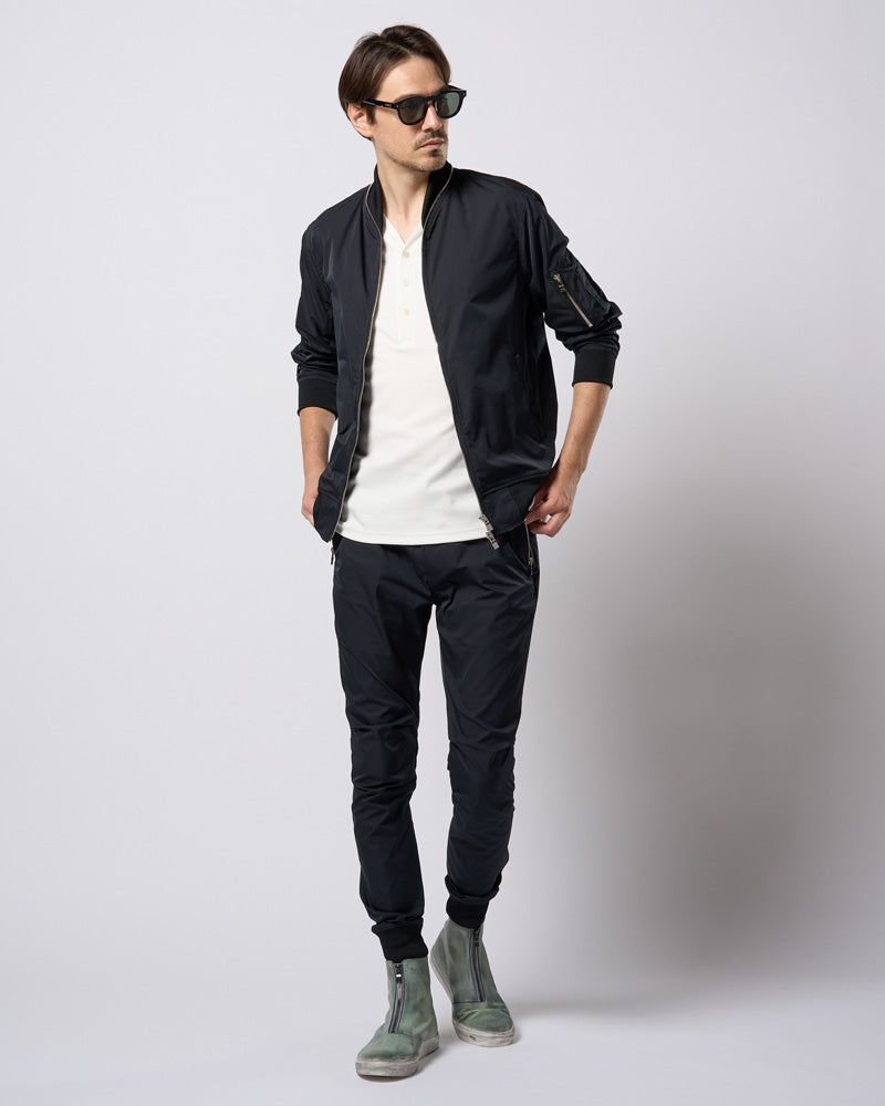 tuck rib pants