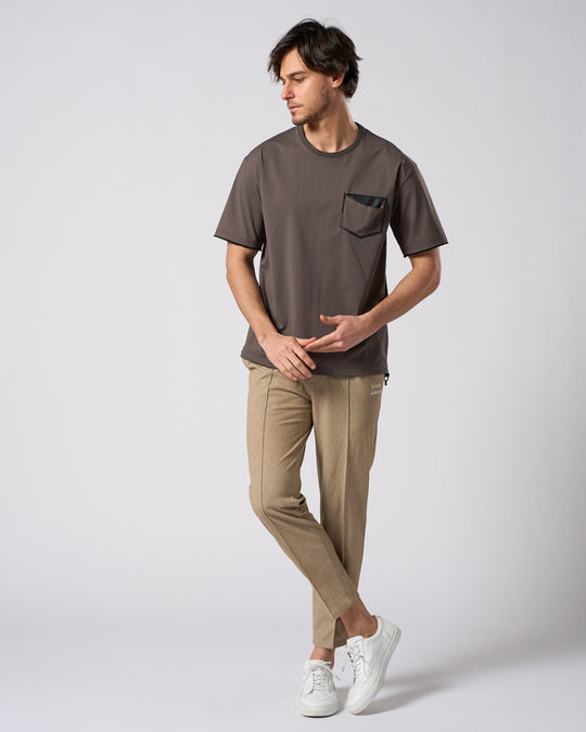 【muta × wjk】smart pin-tuck slacks