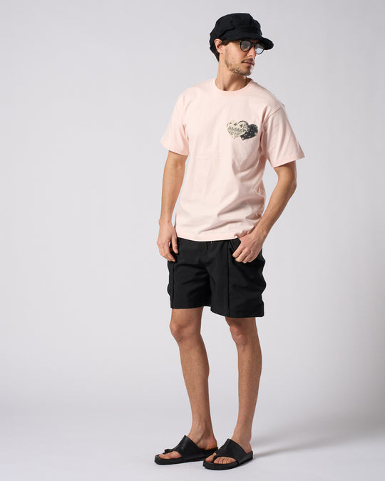 bandana panel heart T