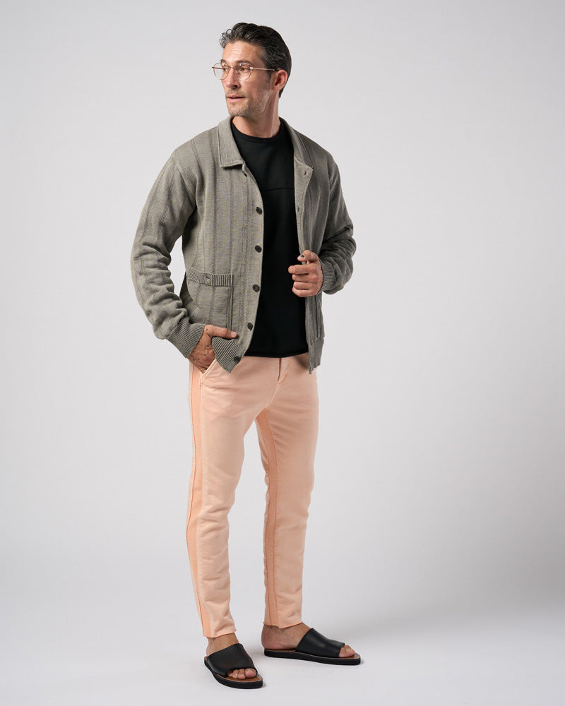 GIMA stripe knit shirt