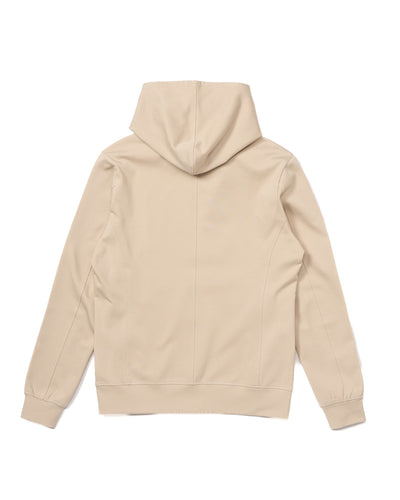high neck zip-up parka