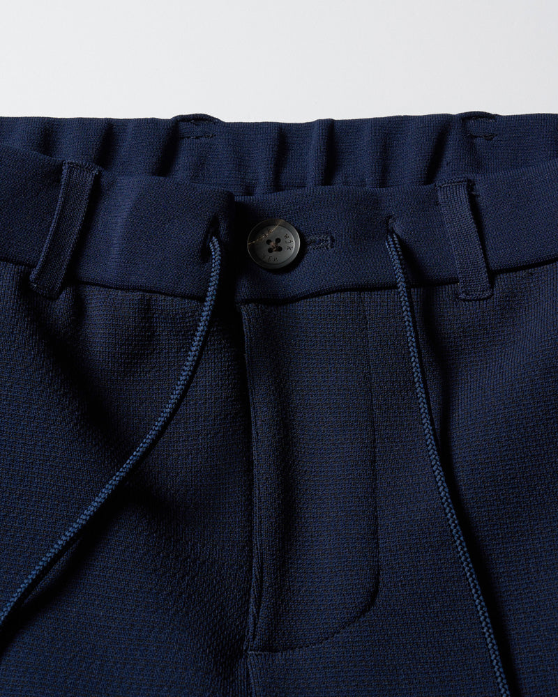 function knit easy slacks (jacquard check)