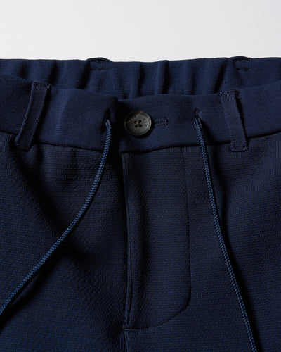 function knit easy slacks (jacquard check)