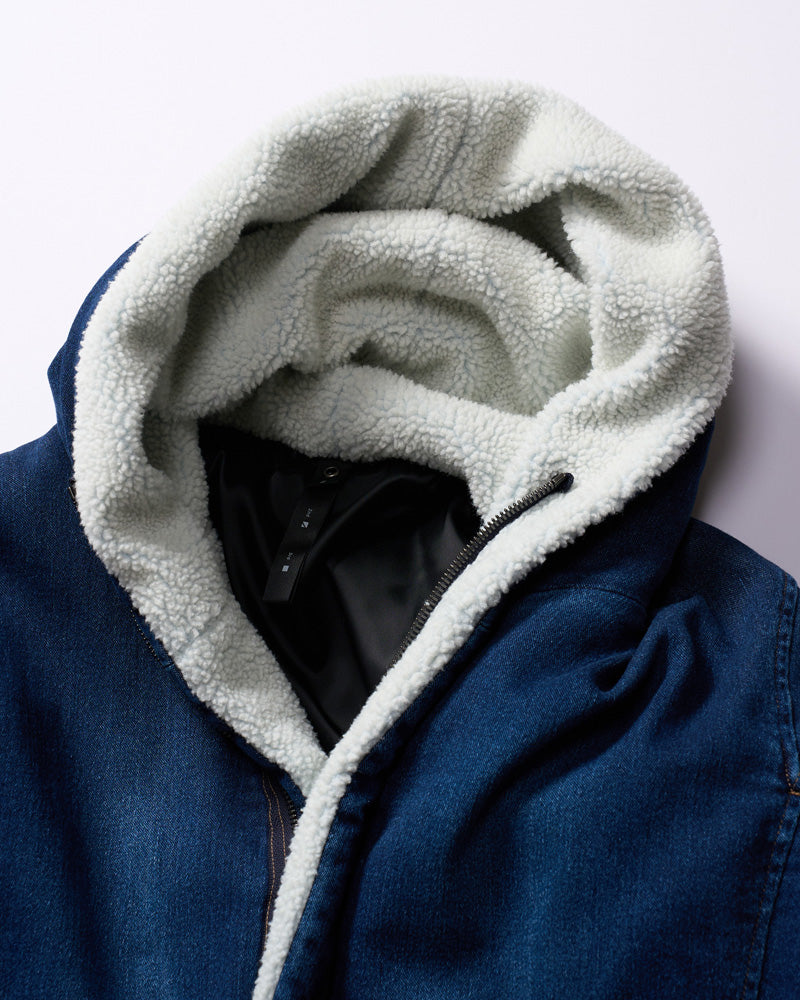 denim jersey hooded riders
