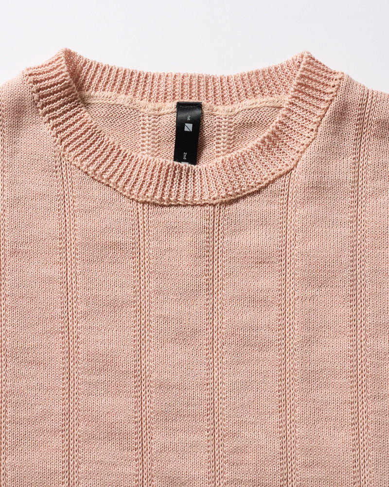 GIMA stripe knit pull-over