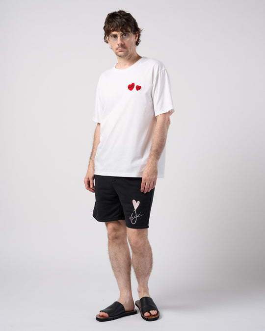 【Maison Honoré Paris × wjk】2-heart patch cool touch S/S