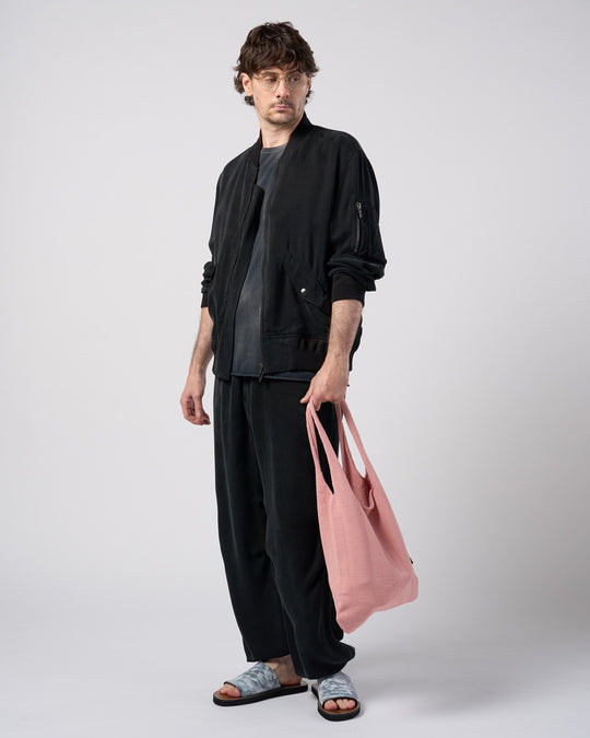 cupro vintage knee tuck easy pants