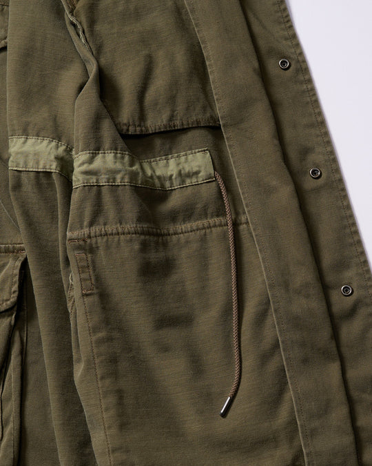 sulfur dyed M47 shirt jacket