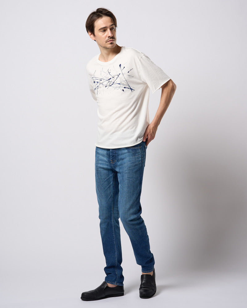 slim banana denim