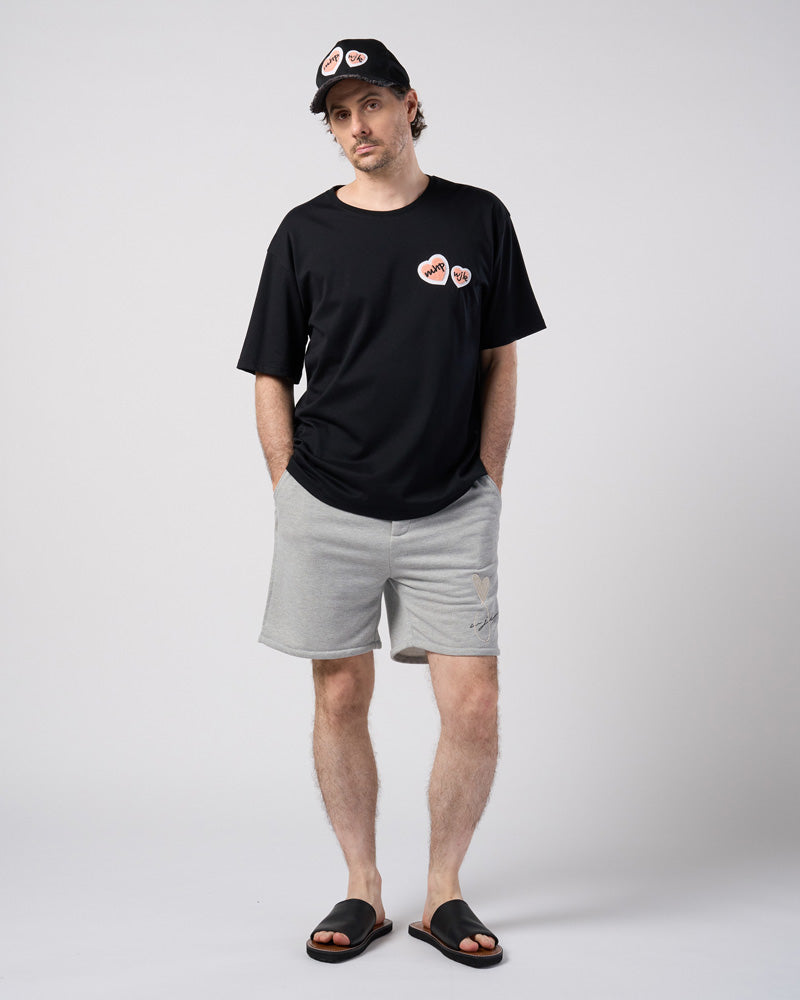 【Maison Honoré Paris × wjk】heart fish dry french terry shorts