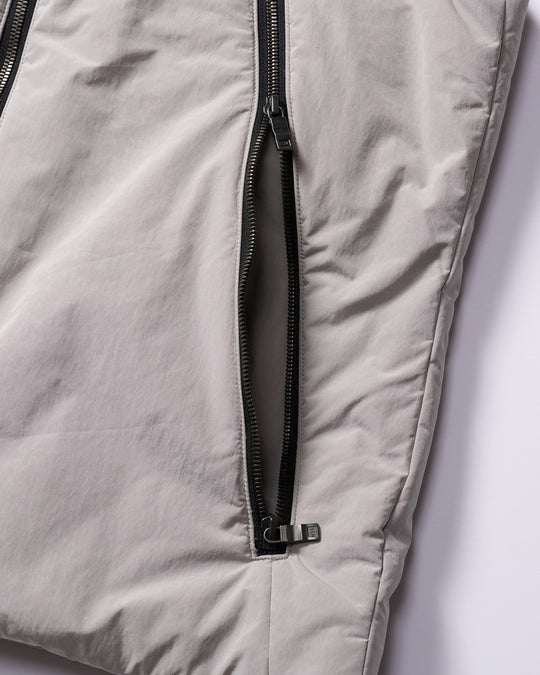solid zip vest