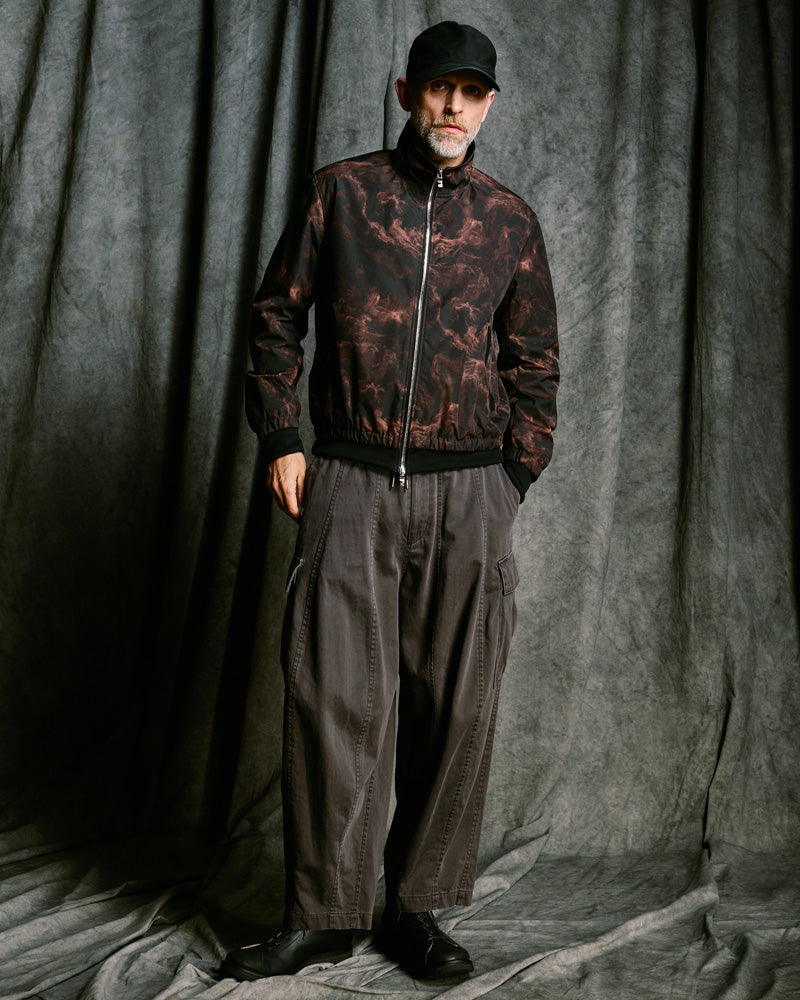 puckering track jacket