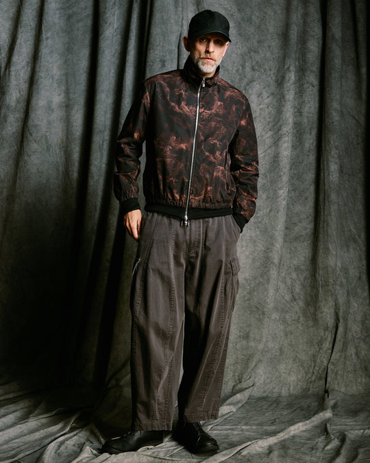 puckering track jacket