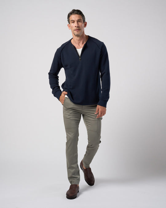 fine satin slim cargo