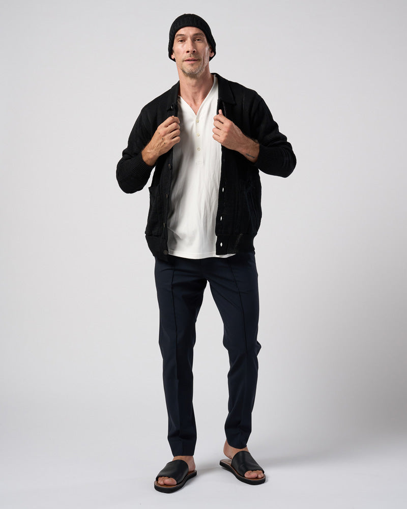 GIMA stripe knit shirt