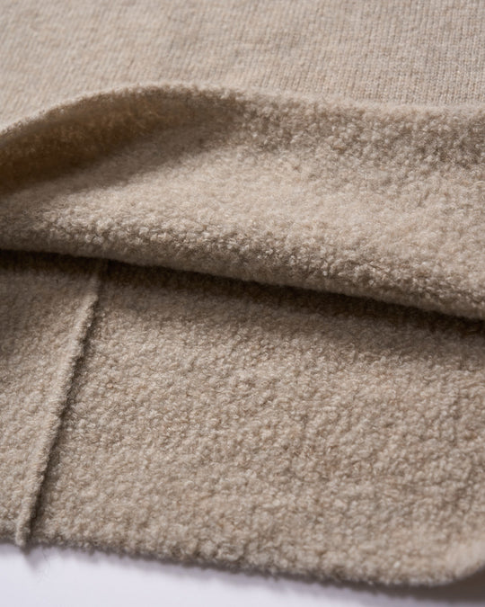back pile hoodie