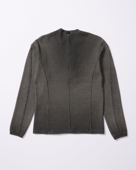 waffle henley L/S