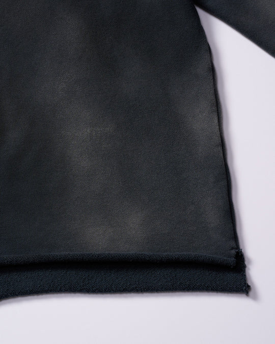 fade cut-off sweatshirt