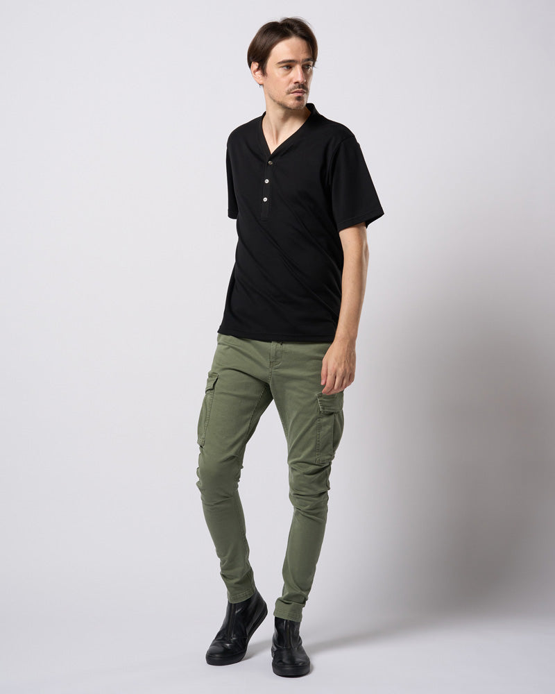 luxury cotton smart collar S/S