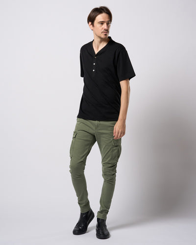 luxury cotton smart collar S/S