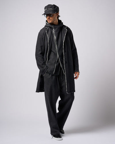 2-tuck wide trousers