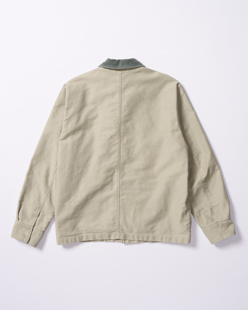 heavy moleskin short coverall jacket